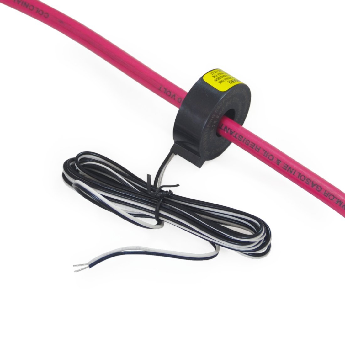 Solid-Core CT, 200A, 200A:26.6mA, 13mm (0.51") Hole Diameter, EBCT-013-200UL