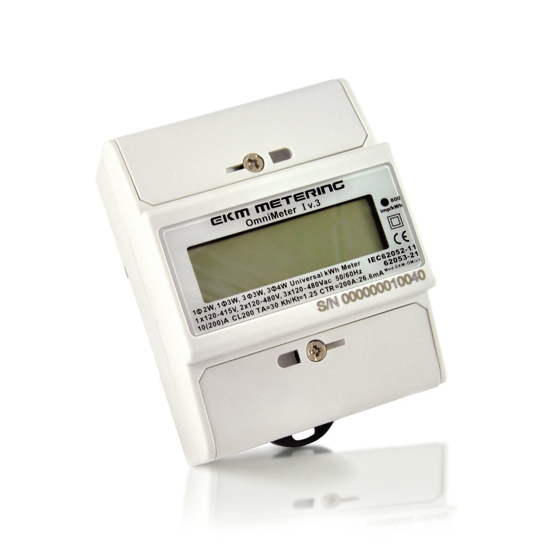 KM-Omnimeter I v.3 – Universal Smart Meter, Single Phase or 3-Phase, 120 to 480V, 50/60Hz, up to 5000 Amps
